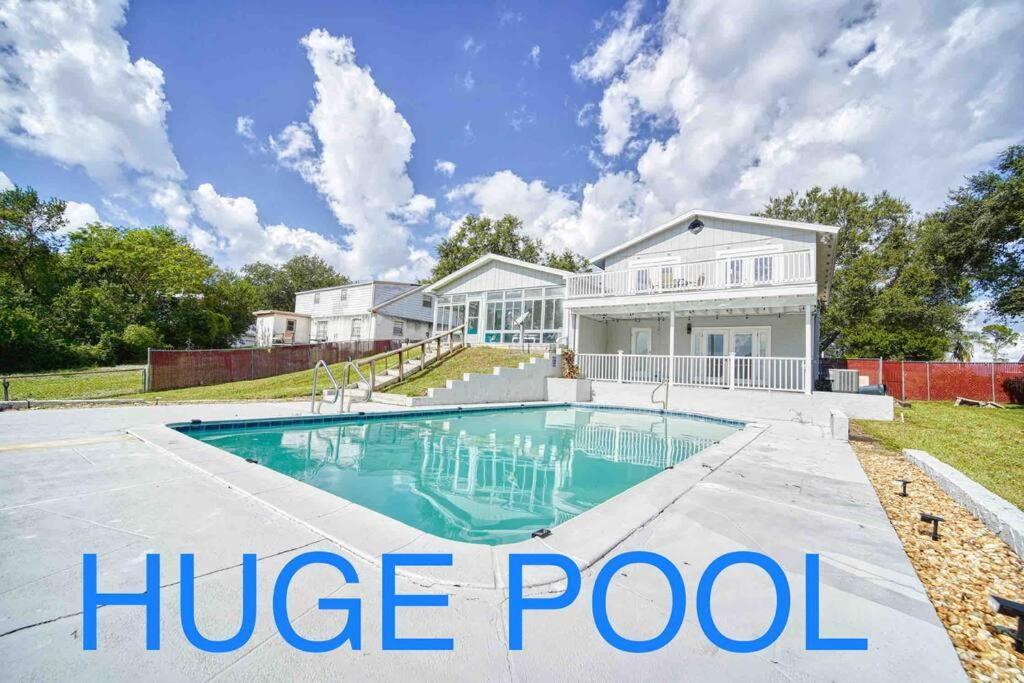 Stylish Lake Home With Huge Pool, Arcade With Ps5,And Theater Just 5 Min From Legoland Winter Haven Luaran gambar